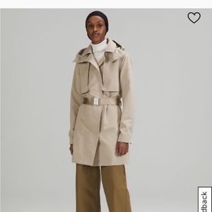 Always There Short Trench Coat